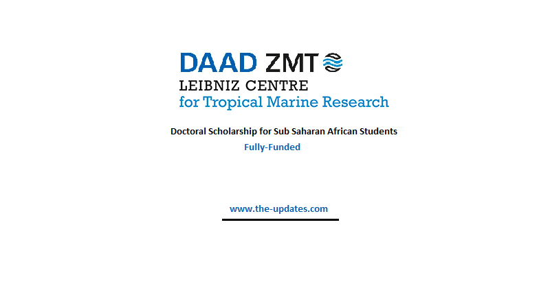 DAAD/ZMT Doctoral Scholarship for Sub-Saharan African Students