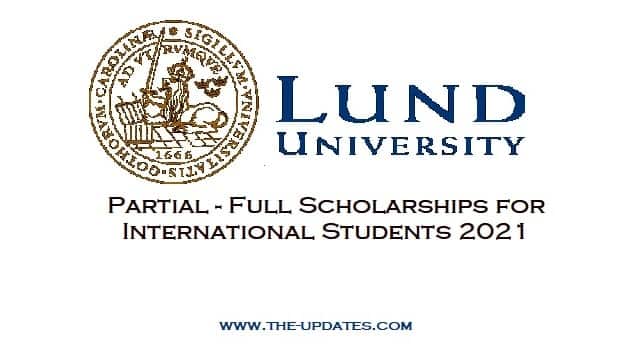 Lund University Global Scholarship Programme Sweden 2021