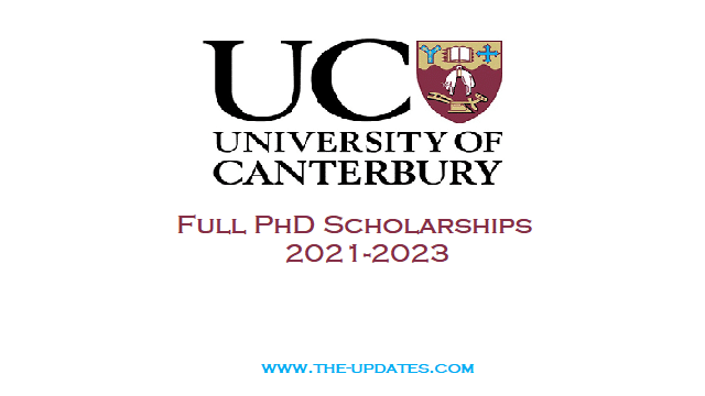 PhD Scholarships on Clean Water Technologies at University of Canterbury