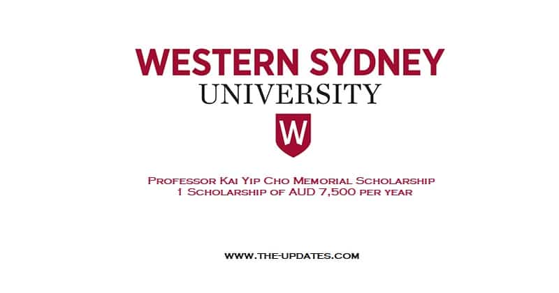 Professor Kai Yip Cho Memorial Doctoral Scholarship