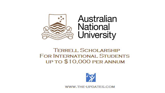 Terrell Scholarship at Australian National University College of Business & Economics