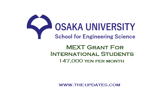 Mext Grant-Special Training Program for Robotics Engineers at Osaka University Japan 2021