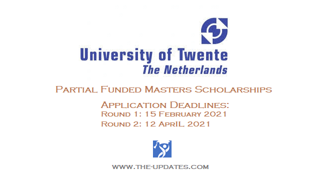 ITC Excellence Scholarship for Masters at University of Twente Netherlands