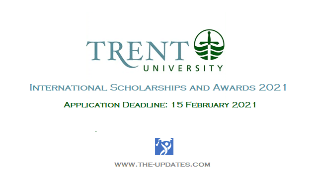 International Scholarships and Awards at Trent University Canada