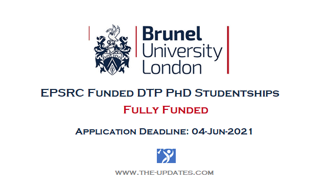 EPSRC Funded DTP PhD Studentships