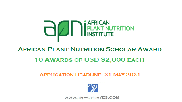 African Plant Nutrition Scholar Award