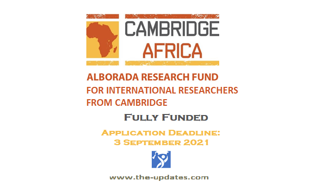 Cambridge Africa Research Grants 2021-2022