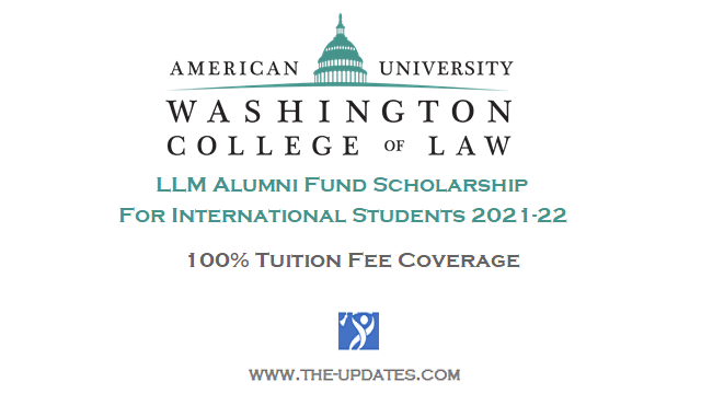 LLM Alumni Fund Scholarship AUWCL 2021-2022