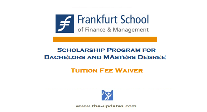 Frankfurt school scholarship 2021-2022