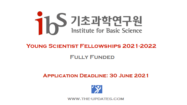 IBS Young Scientist Fellowships 2021-2022