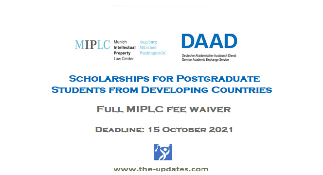 MIPLC DAAD Scholarships for Developing Countries Students Germany 2021-2022