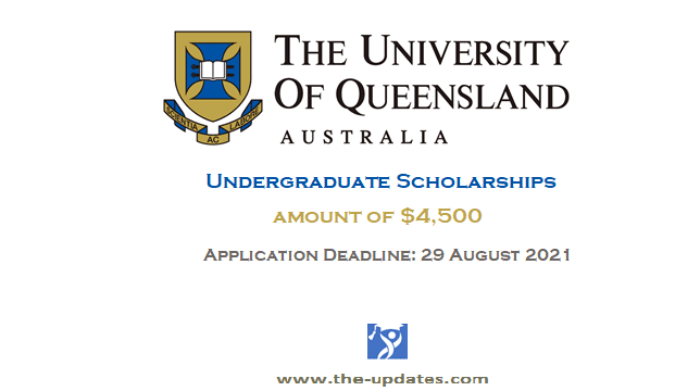 David Dunlop Memorial Undergraduate Scholarship at UOQ Australia 2021-2022