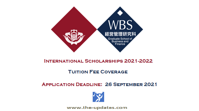 International Scholarship at Waseda Business School Japan 2021-2022