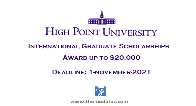 International Undergraduate Scholarships at High Point University USA