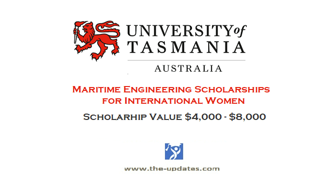 International Women in Maritime Engineering Scholarship University of Tasmania Australia