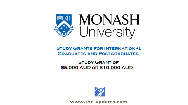 International Study Grants at Monash University Australia