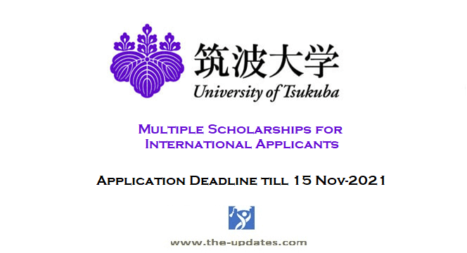 International Scholarships at University of Tsukuba Tokyo Japan