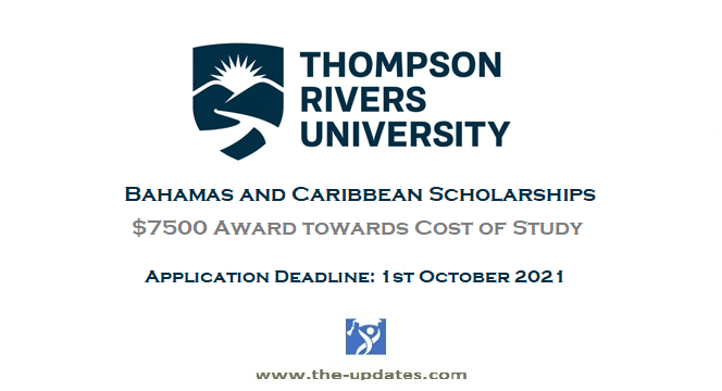 Bahamas and Caribbean Scholarships at Thompson Rivers University Canada