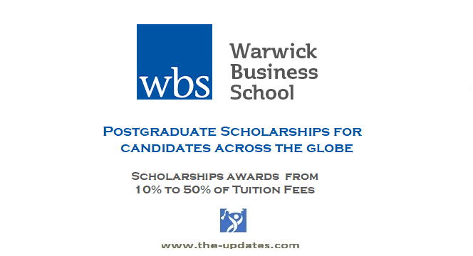 Postgraduate Scholarships at Warwick Business School UK