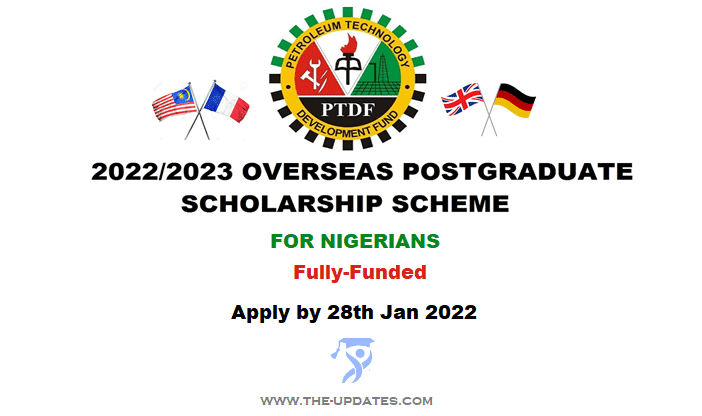 PTDF Overseas Postgraduate Scholarship Scheme