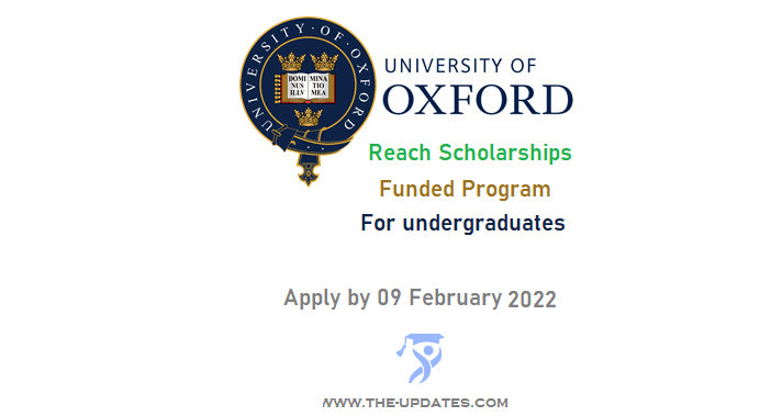 Reach Scholarships for Students from Low-Income Countries at Oxford University UK 2022-23