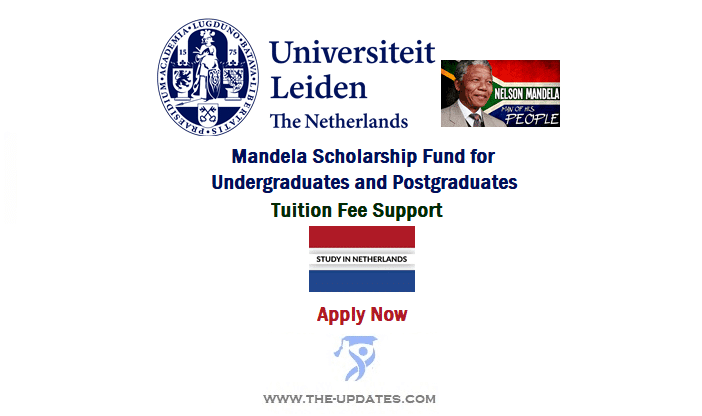 Mandela Scholarship Fund at Leiden University for Undergraduate and Postgraduate Studies