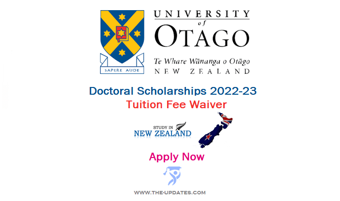 Doctoral-Scholarship-at-University-of-Otago-New-Zealand-2022-23