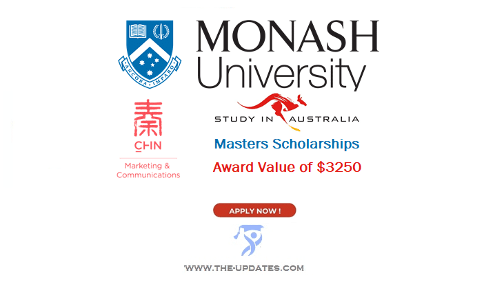 Chin Communications Masters Scholarships at Monash University, Australia 2022