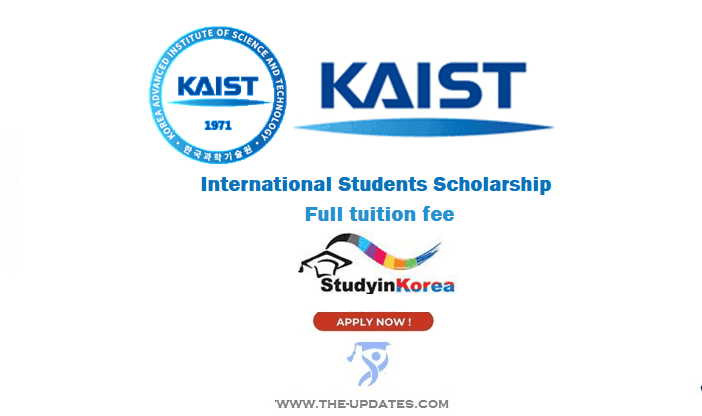 KAIST International Students Scholarship (Full Tuition) Korea 2022-min