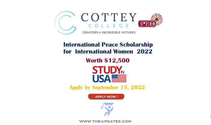 PEO International Peace Scholarship for International Women Students 2022-23