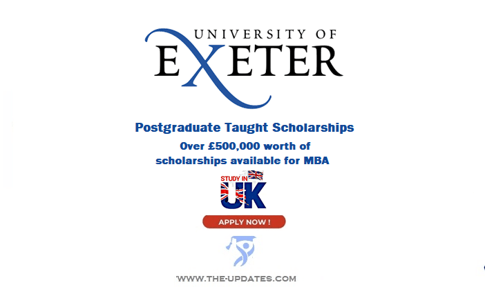 Postgraduate Taught Scholarships at University of Exeter UK 2022-2023