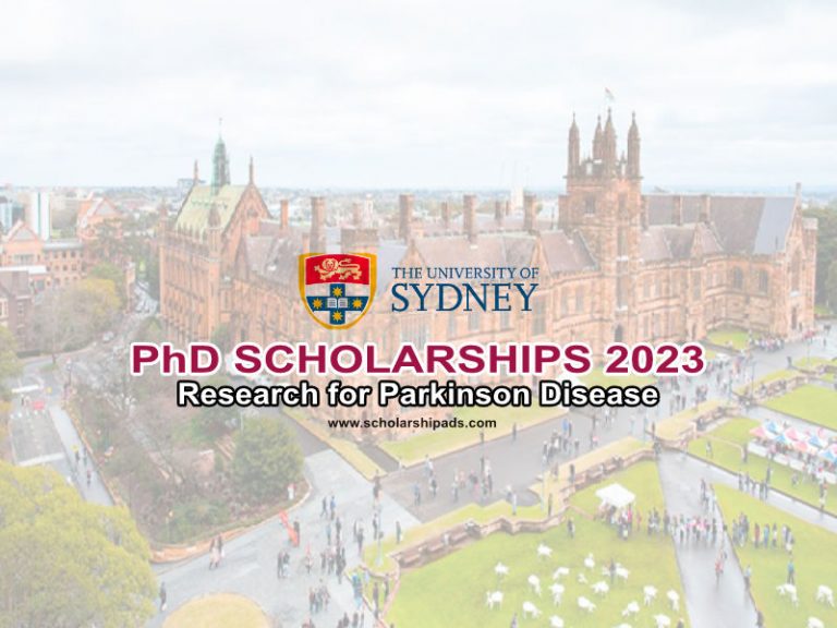 phd scholarship parkinsons disease