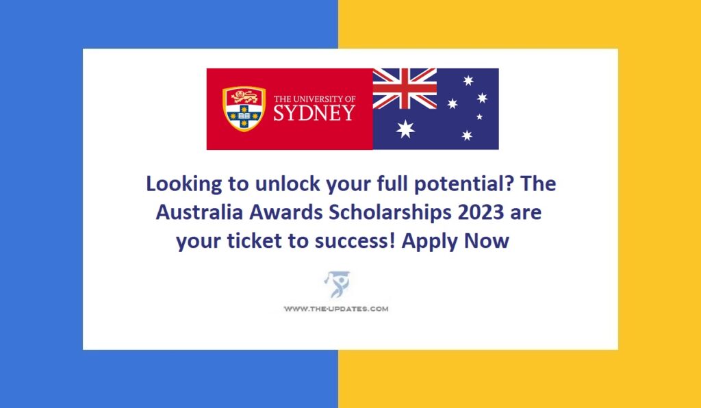 Australia Awards Scholarships 2023