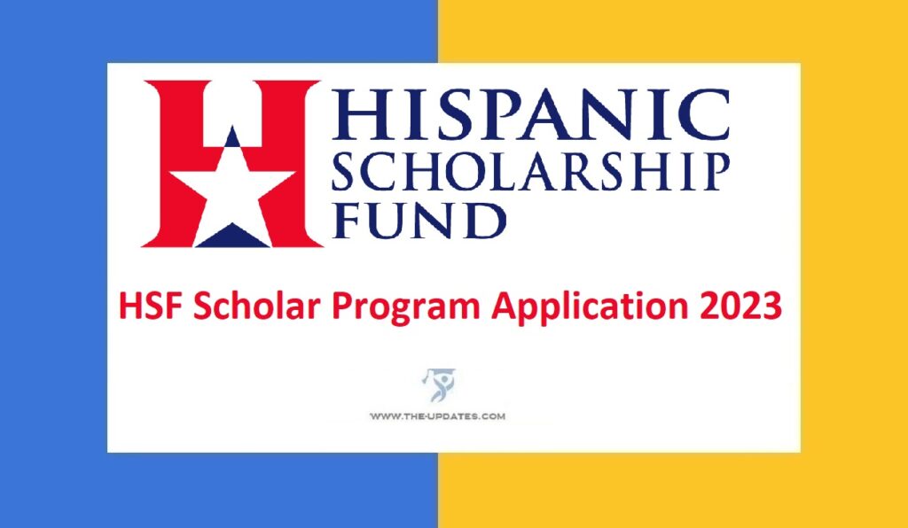 HSF Scholar Program Application 2023