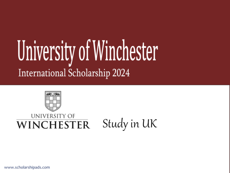 University of Winchester Scholarships 2024