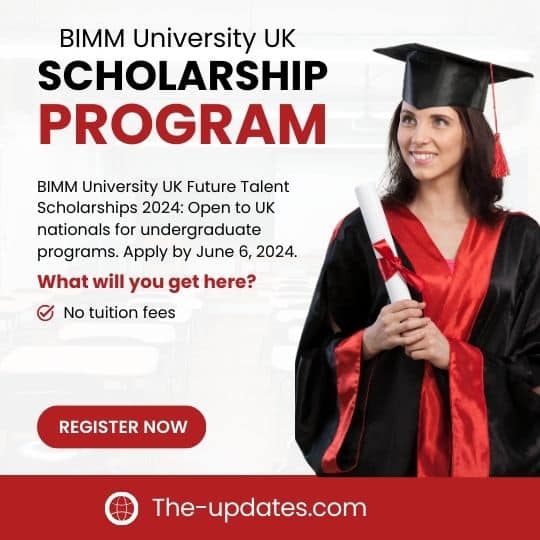 Future Talent Scholarships 2024, UK 