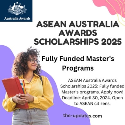 ASEAN Australia Awards Scholarships 2024