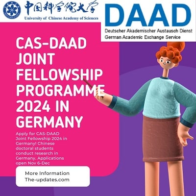 CAS-DAAD Joint Fellowship Programme 2024 in Germany