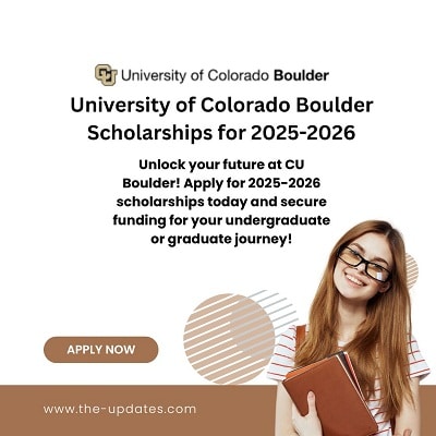 CU Boulder Scholarships 2025-2026, USA