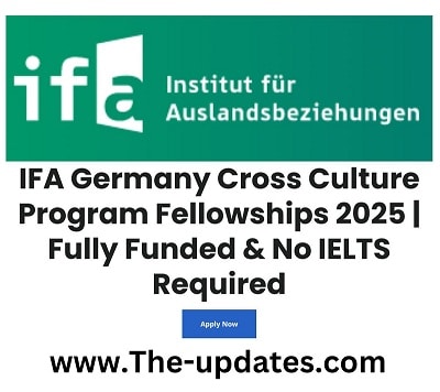 IFA Germany Cross Culture Program Fellowships 2025