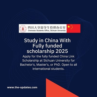 Study in China With Fully funded scholarship 2025