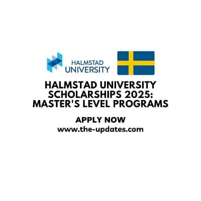 Halmstad University Scholarships 2025 Master's level programs