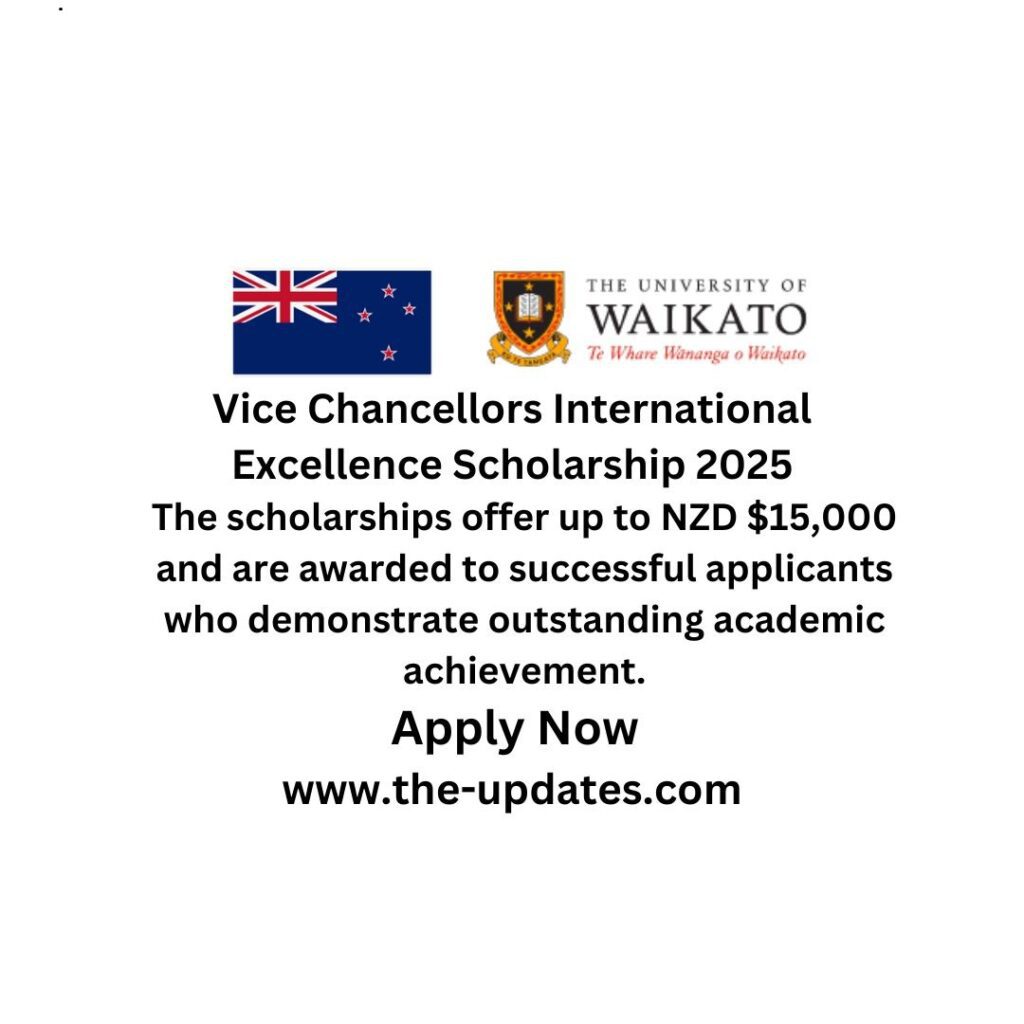 Vice Chancellors International Excellence Scholarship 2025