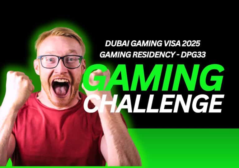 Dubai Gaming Visa 2025 Gaming Residency - DPG33