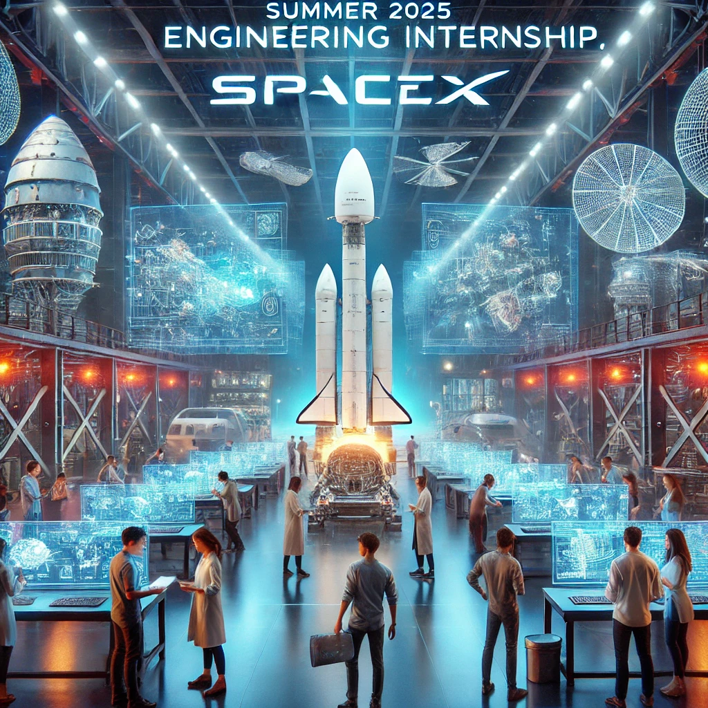 SpaceX Summer 2025 Engineering Internship - Hands-on experience, competitive pay, and career growth opportunities for STEM students.